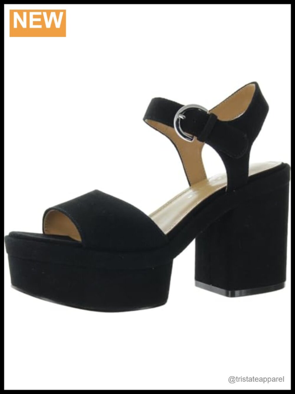 Marc Fisher LTD Normi Suede Block Heel Dress Sandals